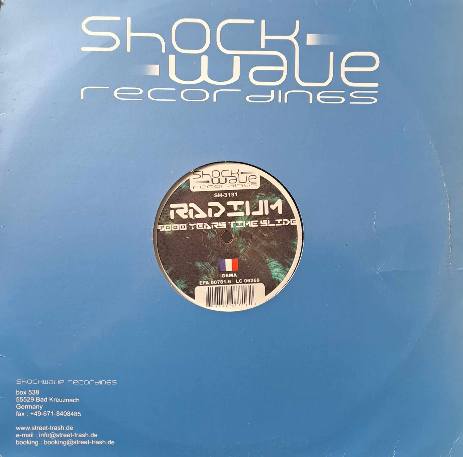 Shockwave Recordings 3131 - vinyle hardcore